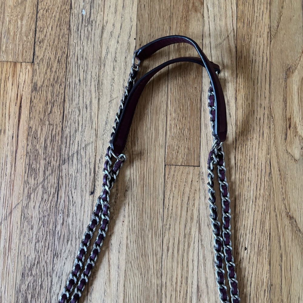 Michael Kors Sloane Quilted Shoulder Bag in Plum - Picture 4 of 12
